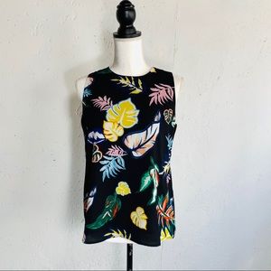 C&e Colorful Tropical Sleeveless Top Sz. S